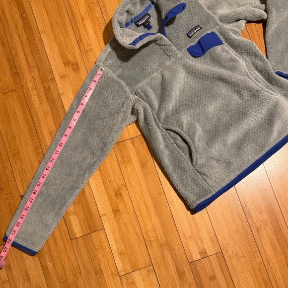Patagonia Snap T Fleece Pullover Grey Blue Size S - Picture 13 of 14